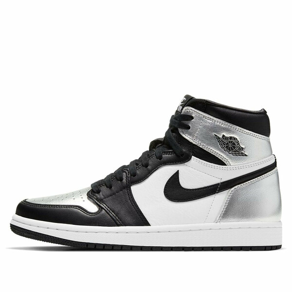 Jordan ジョーダン レディース スニーカー  【(WMNS) Air Jordan 1 Retro High OG \u0027Silver Toe\u0027 CD0461-001】  大きさ US_5(22.0珊)