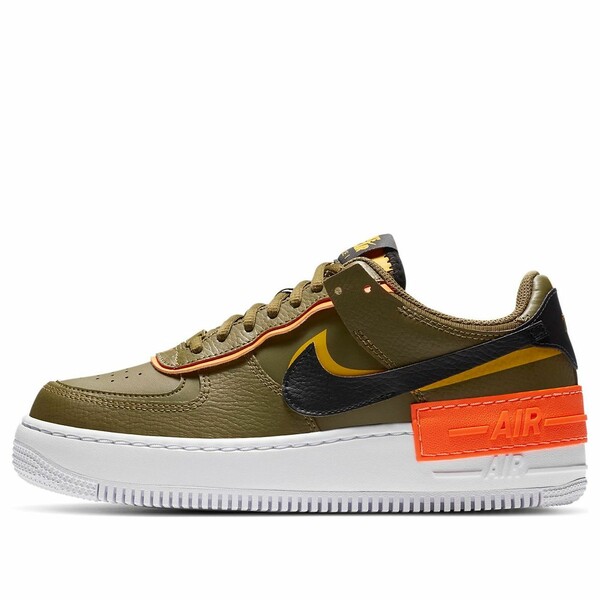 Nike ナイキ レディース スニーカー 【(WMNS) Nike Air Force 1 Shadow 'Olive Flak' DC1876-300】 サイズ US_5(22.0cm)｜asty