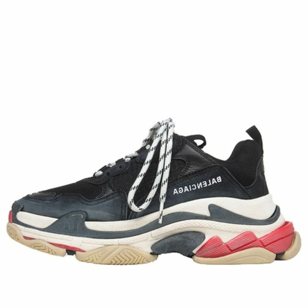 Balenciaga バレンシアガ レディース スニーカー  【(WMNS) Balenciaga Triple S Sneaker \u0027Black Red\u0027 524037W09O11000】  大きさ US_W_4