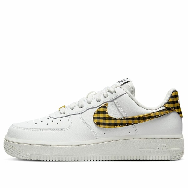 Nike ナイキ レディース スニーカー  【(WMNS) Nike Air Force 1 Low \u002707 \u0027Gingham Yellow\u0027 DZ2784-102】  大いさ US_8(25.0糎)