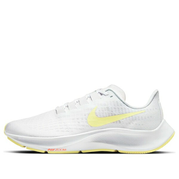 Nike ナイキ レディース スニーカー 【(WMNS) Nike Air Zoom Pegasus 37 'White Light Zitron' BQ9647-105】 サイズ US_7.5(24.5cm)｜asty