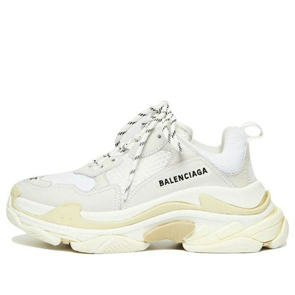 Balenciaga バレンシアガ レディース スニーカー  【(WMNS) Balenciaga Triple S Trainer \u0027White\u0027 524036W09E19000】  大いさ US_6(23.0糎)