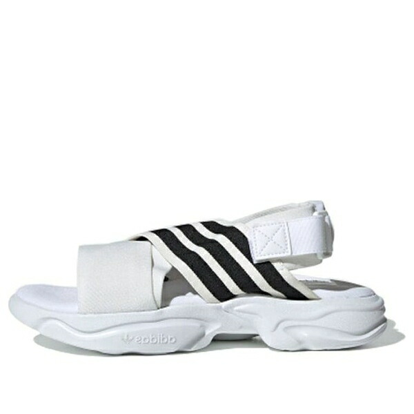adidas アディダス レディース スニーカー 【(WMNS) adidas Magmur 'White Black' EF5848】 サイズ US_5.5(22.5cm)|asty