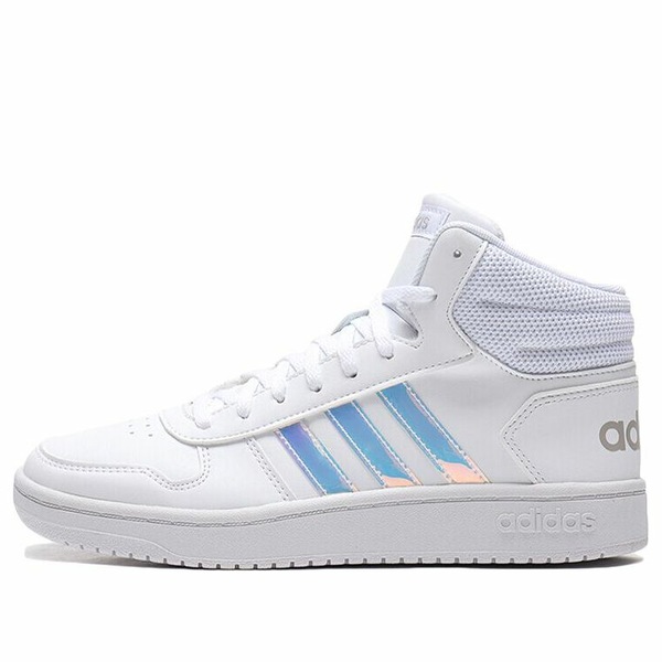 adidas アディダス レディース スニーカー  【(WMNS) adidas Hoops 2.0 Mid \u0027White Bluepurple\u0027 EH3414】  大いさ US_6.5(23.5糎)