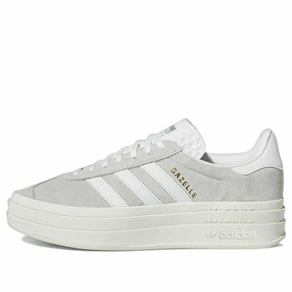 adidas アディダス レディース スニーカー  【(WMNS) adidas Gazelle Bold \u0027Grey White\u0027 HQ6893】  大いさ US_9(26.0糎)