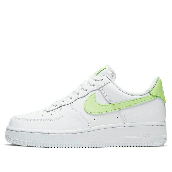 Nike ナイキ レディース スニーカー  【(WMNS) Nike Air Force 1 \u002707 \u0027White Barely Volt\u0027 315115-159】  大きさ US_9.5(26.5糎)