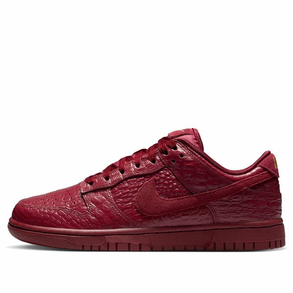 Nike ナイキ レディース スニーカー  【(WMNS) Nike Dunk Low \u0027Team Red Croc\u0027 HV4388-600】  大きさ US_W_11.5