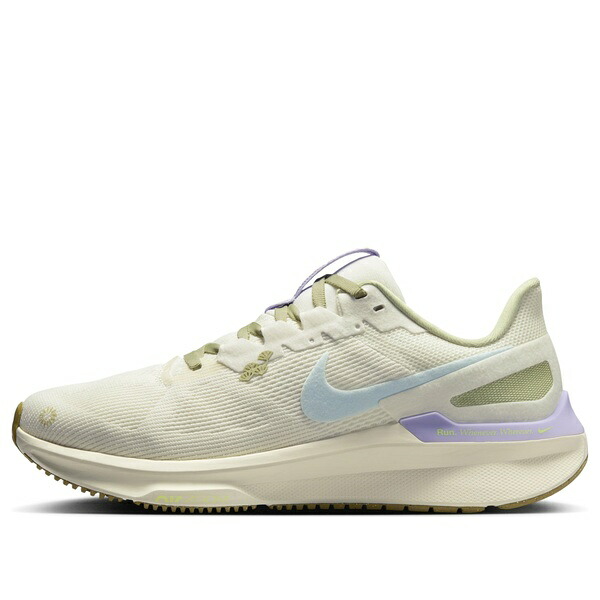 Nike ナイキ レディース スニーカー  【(WMNS) Nike Air Zoom Structure 25 \u0027Sail Glacier Blue Volt\u0027 HQ3466-141】  大いさ US_9.5(26.5糎)