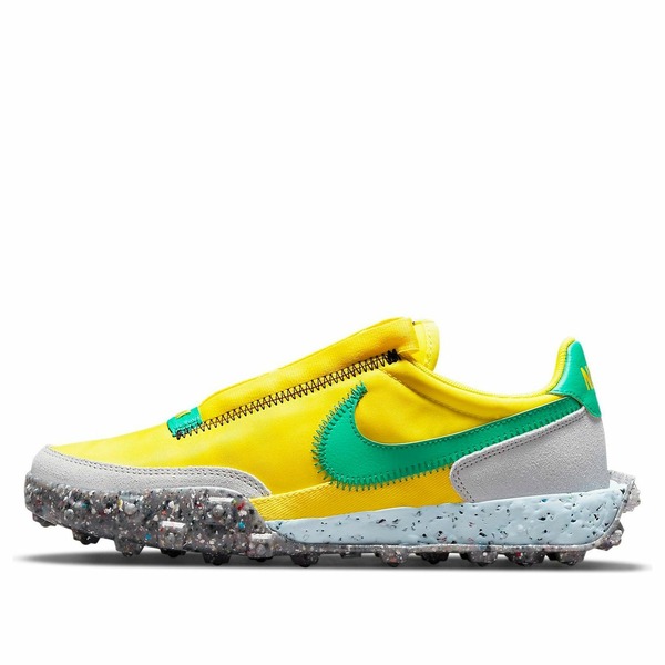 Nike ナイキ レディース スニーカー  【(WMNS) Nike Waffle Racer Crater \u0027Yellow Strike Roma Green\u0027 CT1983-701】  大きさ US_W_12.5
