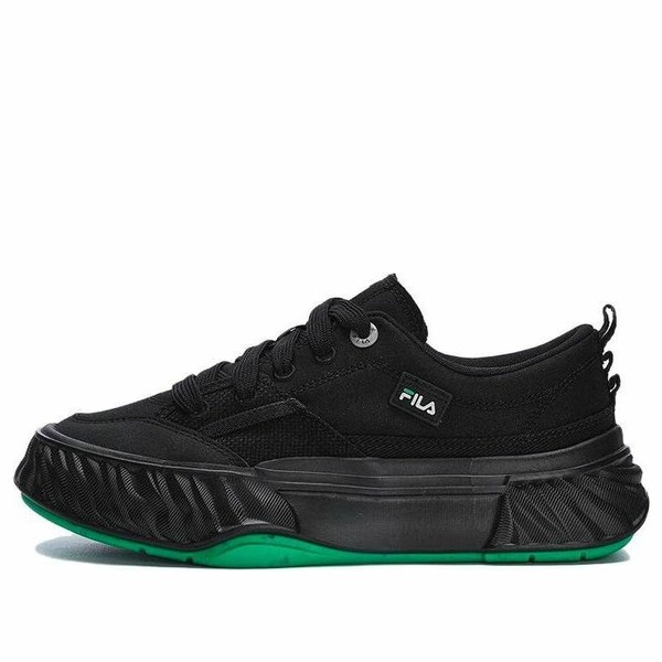 FILA フィラ レディース スニーカー  【(WMNS) Fila Runner \u0027Black Green\u0027 F12W322301FBK】  大きさ US_8(25.0糎)
