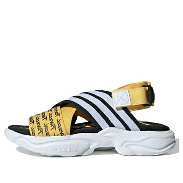 adidas アディダス レディース スニーカー  【(WMNS) adidas Fiorucci x Magmur Sandal \u0027Core Yellow\u0027 EG6213】  大きさ US_6(23.0珊)