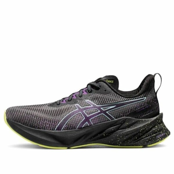 ASICS アシックス レディース スニーカー  【(WMNS) ASICS Novablast 3 LE \u0027Black Cyber Grape\u0027 1012B410-002】  大きさ US_9.5(26.5珊)