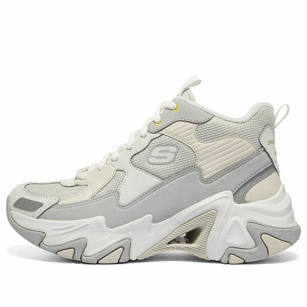 Skechers スケッチャーズ レディース スニーカー  【(WMNS) Skechers HighTop Versatile Comfort ShockAbsorbent Shoes \u0027Beige Grey\u0027 896274-GYMT】  大いさ US_5.5(22.5糎)