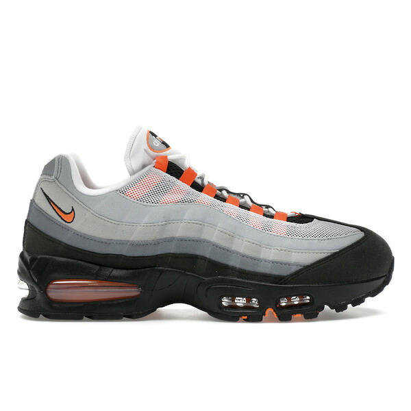 Nike ナイキ メンズ スニーカー  【Nike Air Max 95 OG Big Bubble Bright Mandarin 2.0 (2025)】  サイズ US_M_13 White/Wolf Grey/Light Smoke Grey/Bright Mandarin