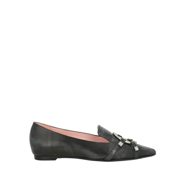 【送料無料】 ラス レディース スリッポン・ローファー シューズ Loafers Grey