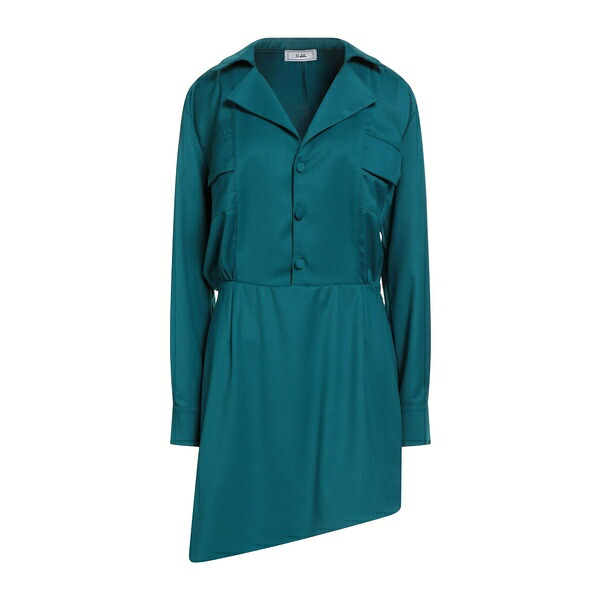 【送料無料】 ジジル レディース ワンピース トップス Mini dresses Green｜asty