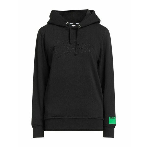 【送料無料】 リプレイ レディース パーカー・スウェットシャツ アウター Sweatshirts Black