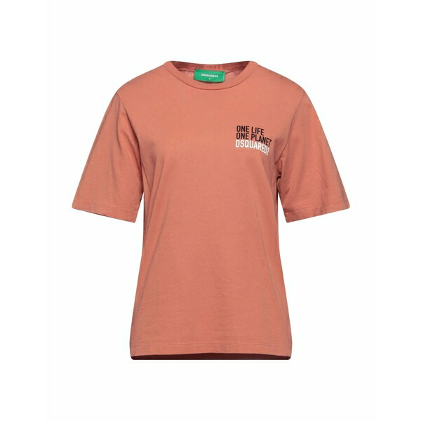 【送料無料】 ディースクエアード レディース Tシャツ トップス T-shirts Orange 15,680円