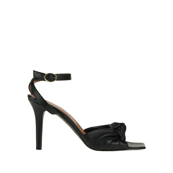 【送料無料】 ヴィアローマ15 レディース サンダル シューズ Sandals Black
