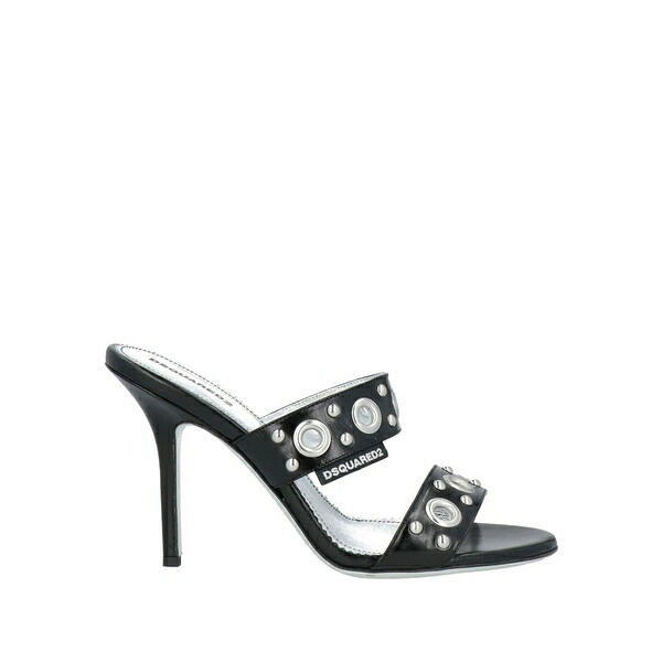 【送料無料】 ディースクエアード レディース サンダル シューズ Sandals Black｜asty 63,690円