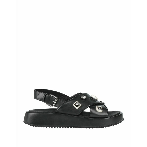 【送料無料】 アペパッツァ レディース サンダル シューズ Sandals Black｜asty