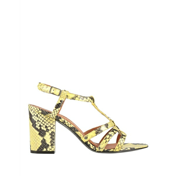 【送料無料】 ヴィアローマ15 レディース サンダル シューズ Sandals Yellow