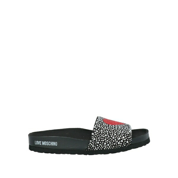 【送料無料】 モスキーノ レディース サンダル シューズ Sandals Black 20,146円