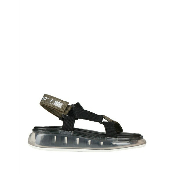 【送料無料】 エフ_ダブリュディー レディース サンダル シューズ Sandals Black 14,026円