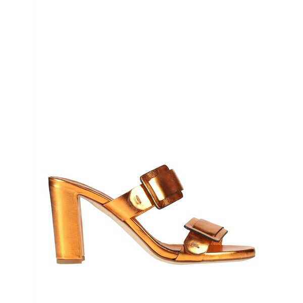 【送料無料】 デル カルロ レディース サンダル シューズ Sandals Orange｜asty
