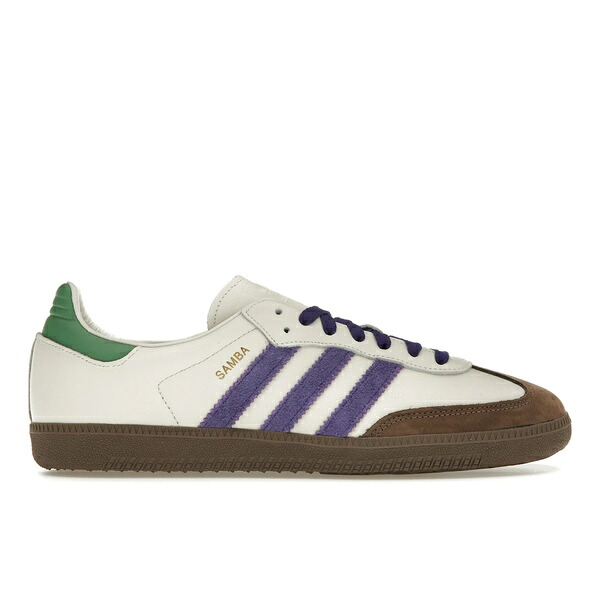 adidas アディダス レディース スニーカー 【adidas Samba OG Off White Core Purple Green Brown (Women's)】 サイズ US_5(22.0cm) Off White/Core Purple/Prologue Green 25,404円