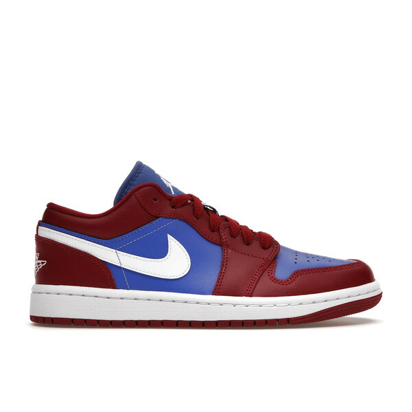 Jordan ジョーダン レディース スニーカー 【Jordan 1 Low Pomegranate Medium Blue (Women's)】 サイズ US_5(22.0cm) Pomegranate/Medium Blue-White
