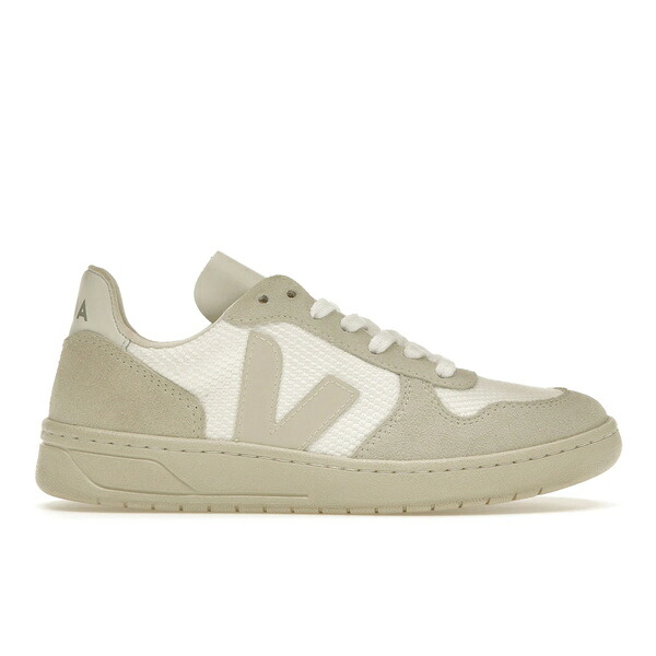 Veja ヴェジャ レディース スニーカー 【Veja V-10 Mesh White Natural (Women's)】 サイズ EU_38(24cm) White/Natural