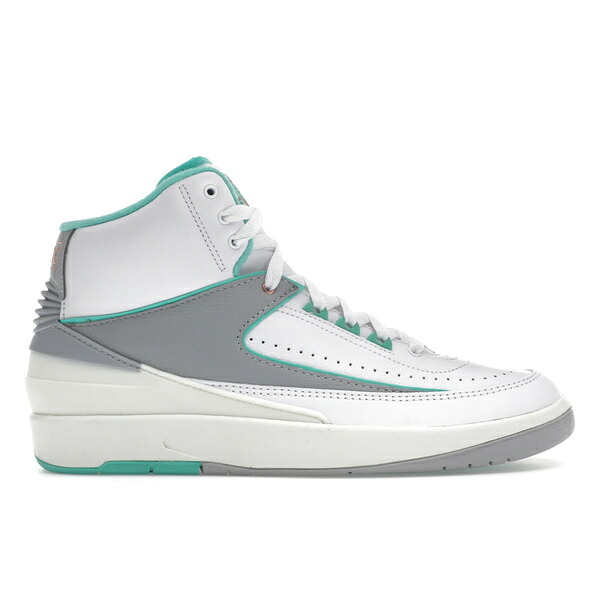 Jordan ジョーダン レディース スニーカー 【Jordan 2 Retro Crystal Mint (Women's)】 サイズ US_8.5(25.5cm) White/Crystal Mint/Metallic Red Bronze/Wolf Grey/Sail