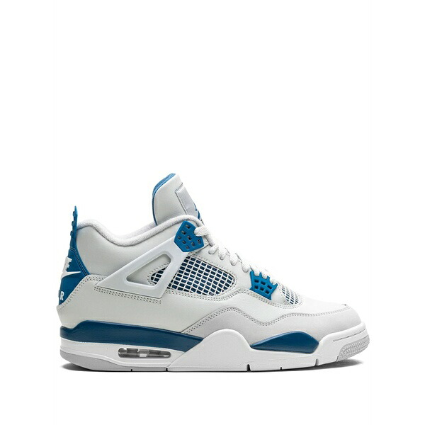 ジョーダン メンズ スニーカー シューズ Air jordan 4 og "military blue" sneakers White｜asty
