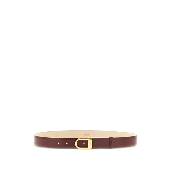 紙凧 レディース 三尺帯 付属物 Smooth saddle leather belt Brown