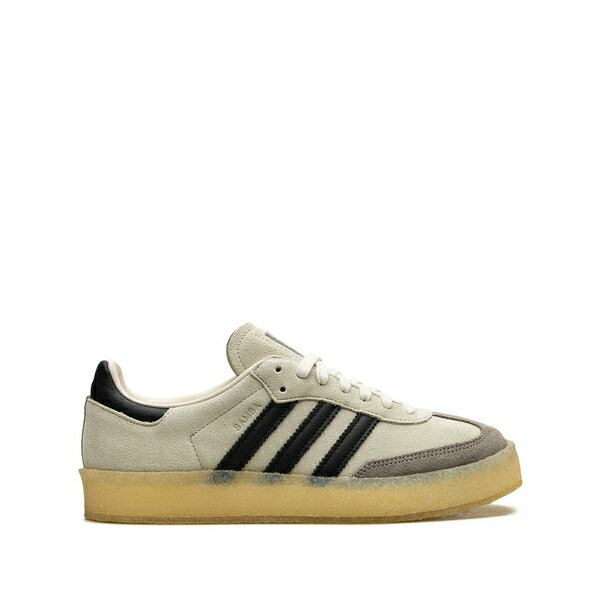 アディダス メンズ スニーカー シューズ X kith x clarks samba \"8th street - white\"" sneakers Neutrals"