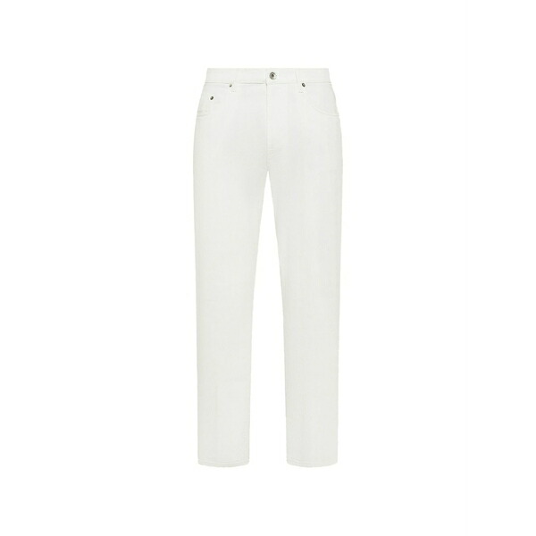 セブンティ メンズ デニムパンツ ボトムス Straight jeans White