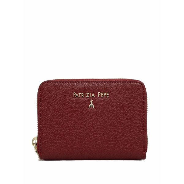 パトリツィア ペペ レディース 紙入れ 付属品 Medium essential wallet Red