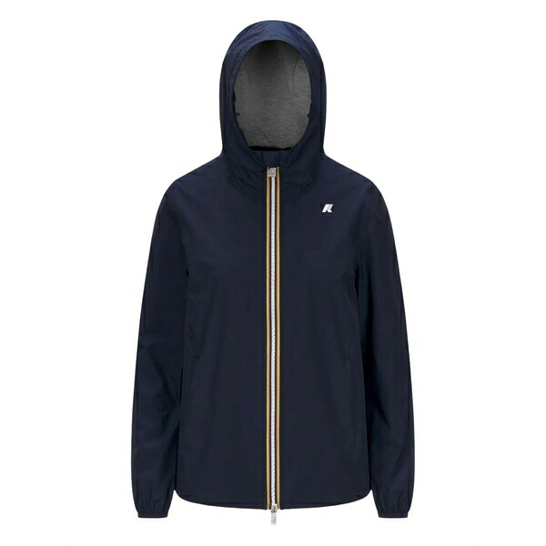 ケイ通い路 レディース 上衣＆上衣 アウター Hooded zip jacket Blue