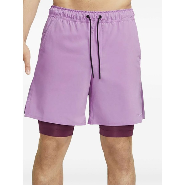 ナイキ メンズ 心地好いズボン下 ボトムス  dri-fit 2-インチ-1 shorts Purple