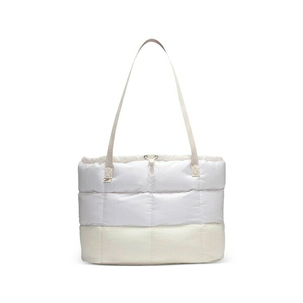 ナイキ メンズ トートバッグ 御徒面子 Sportswear puffle tote bag White