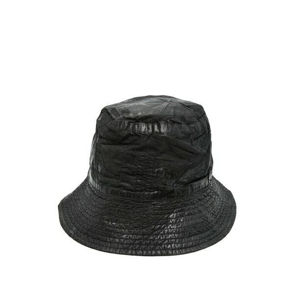 リックオウエンス メンズ かぶり笠 添え物 Gilligan bucket hat Black