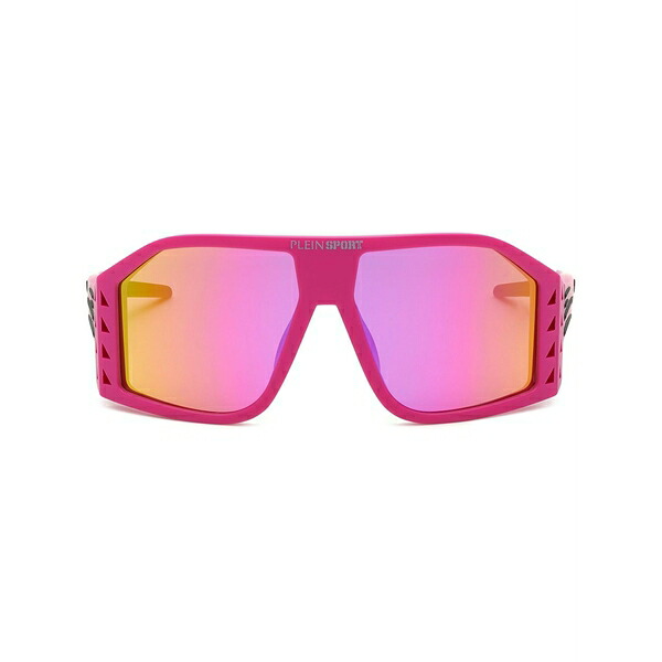 プレインスポーツ メンズ サングラス・アイウェア アクセサリー The wave gen x.02 oversize-frame sunglasses Pink|asty