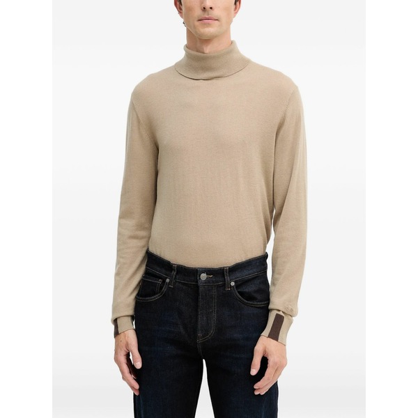 モス モッシュ メンズ 編み物\u0026プルオーバー アウター Adam roll-neck sweater Neutrals