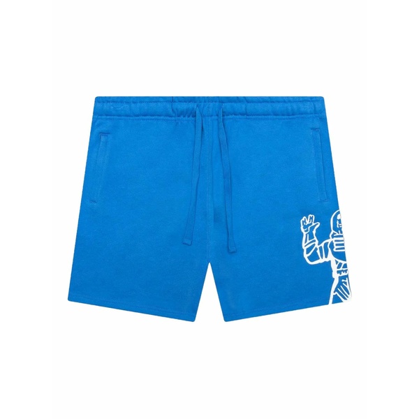 ビリオネアボーイズクラブ メンズ 心地よいズボン下 ボトムス Astronaut-print shorts Blue