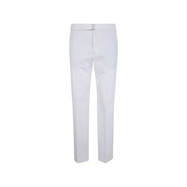 インコテックス メンズ カジュアルパンツ ボトムス Belt trousers White｜asty
