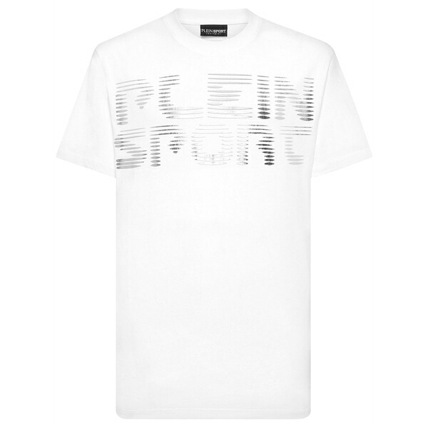 プレインスポーツ メンズ Tシャツ トップス Logo-print t-shirt White
