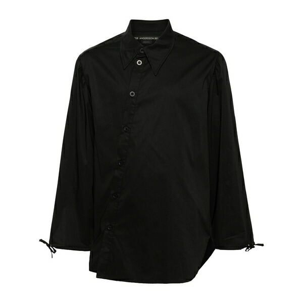 アンダーソン ベル メンズ シャツ トップス Bouquet shirt Black｜asty