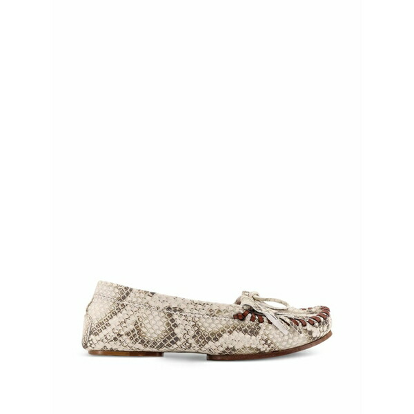 光の都市テキサス州 レディース スリッポン・ローファー シューズ Embossed-leather loafers Neutrals