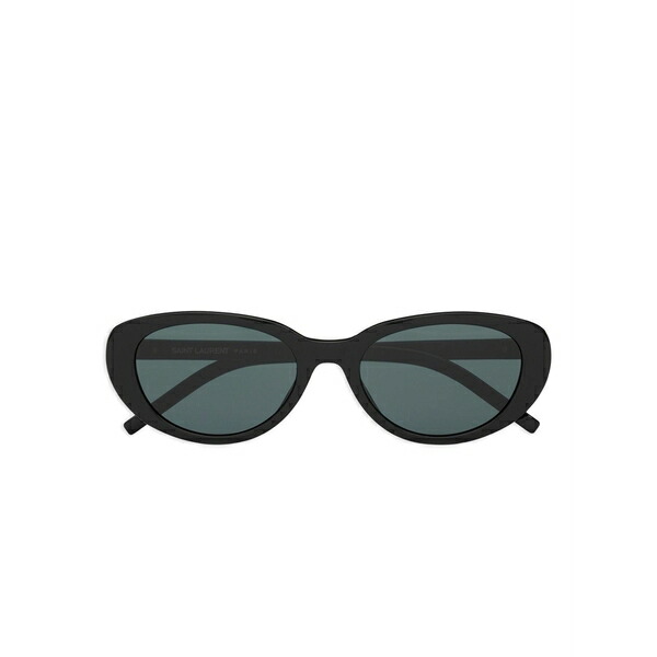 サンローラン アイウェア レディース サングラス&アイウェア アクセサリー Oval-frame sunglasses Black|asty